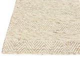 Dynamic Rugs Grove 6211 Handmade Modern Beige Rug - Corner