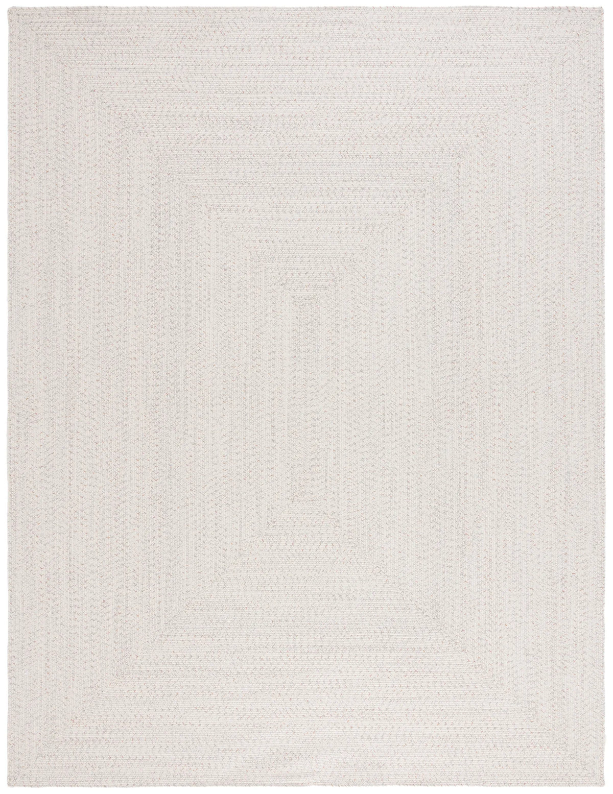 Safavieh Braided 10'-0" x 14'-0" Rug in Ivory / Light Grey