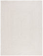 Safavieh Braided 10'-0" x 14'-0" Rug in Ivory / Light Grey