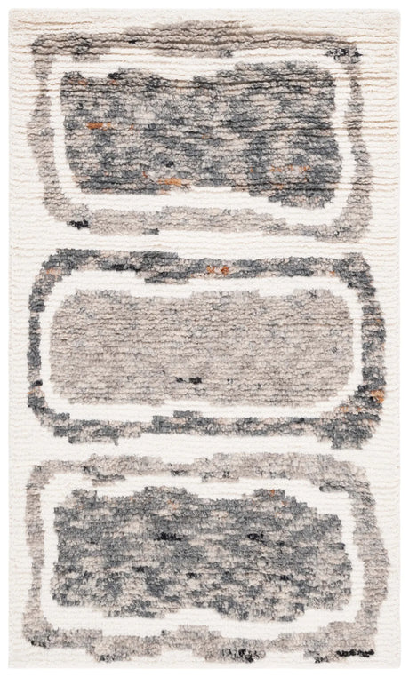 Safavieh Casablanca 3'-0" x 5'-0" Rug in Ivory / Dark Grey