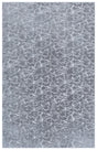 Safavieh Faux Rabbit Fur Metallic 4'-0" x 6'-0" Rug in Grey / Silver