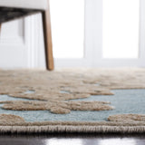 Safavieh Paradise 5'-3" x 7'-6" Rug in Stone / Aqua