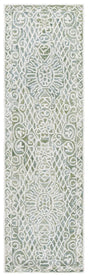 Safavieh Metro 2'-3" x 8'-0" Rug in Green / Ivory