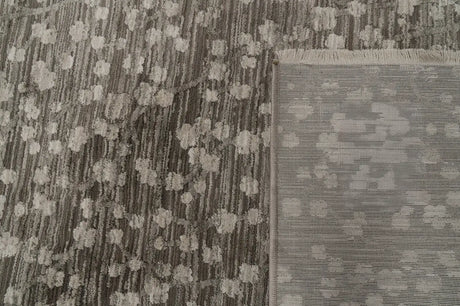 Dynamic Rugs Valeria 10522 Power Loomed Modern Brown/Grey/Ivory Rug - Corner
