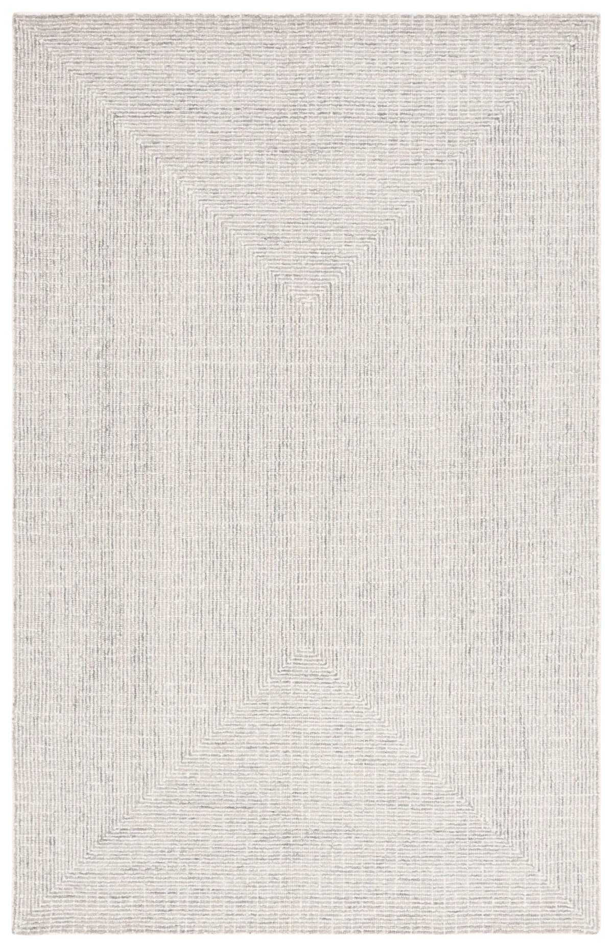 Safavieh Abstract 4'-0" x 6'-0" Rug in Grey / Ivory