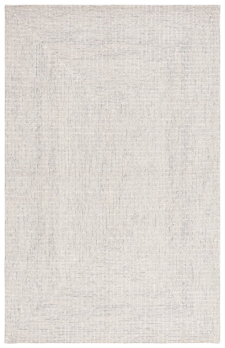 Safavieh Abstract 4'-0" x 6'-0" Rug in Grey / Ivory
