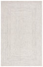 Safavieh Abstract 4'-0" x 6'-0" Rug in Grey / Ivory