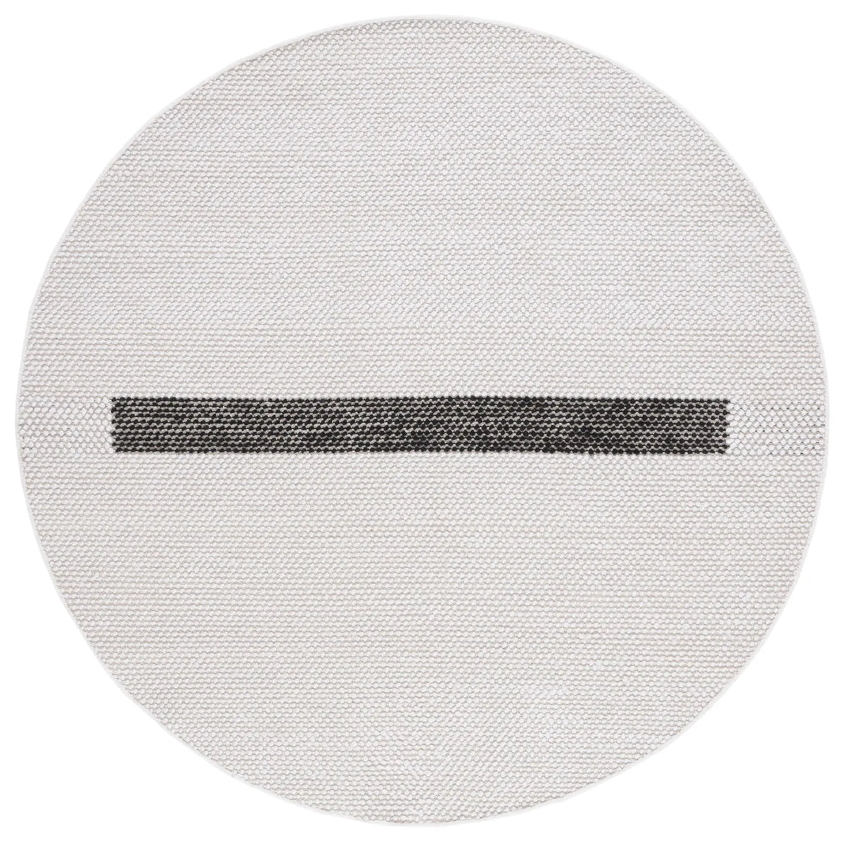 Safavieh Natura 6'-0" x 6'-0" Rug in Ivory / Black