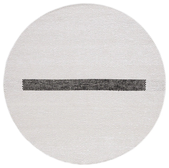 Safavieh Natura 6'-0" x 6'-0" Rug in Ivory / Black