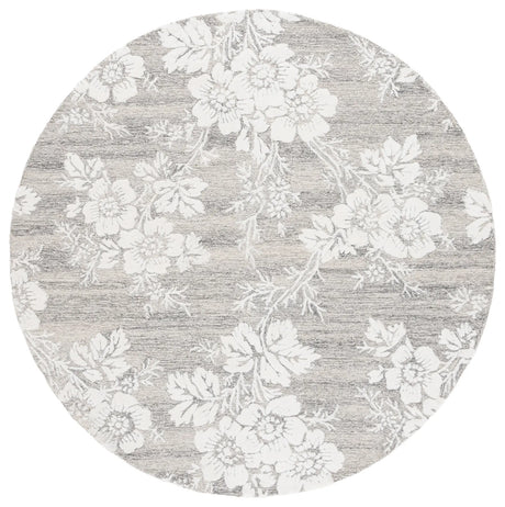 Safavieh Glamour 6'-0" x 6'-0" Rug in Grey / Ivory