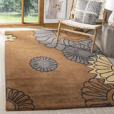 Safavieh Soho 3'-6" x 5'-6" Rug in Brown / Multi