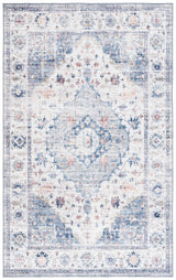 Safavieh Arizona 4'-0" x 6'-0" Rug in Light Blue / Ivory