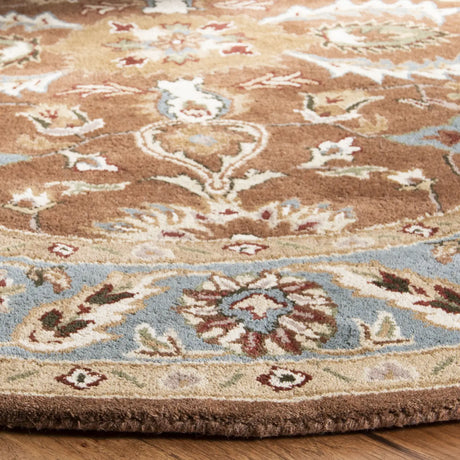 Safavieh Heritage 6'-0" x 6'-0" Rug in Brown / Blue