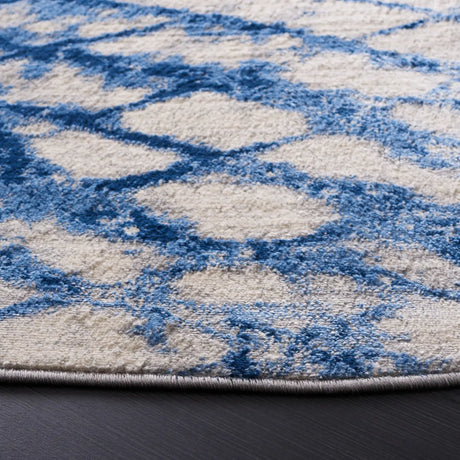 Safavieh Jasper 100 6'-7" x 6'-7" Rug in Navy / Ivory
