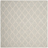 Safavieh Natura 6'-0" x 6'-0" Rug in Silver / Ivory