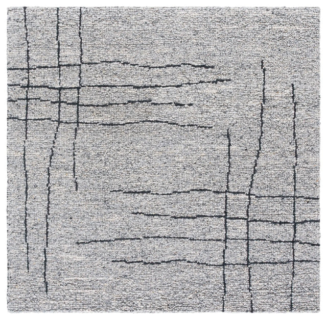 Safavieh Natura 6'-0" x 6'-0" Rug in Grey / Black