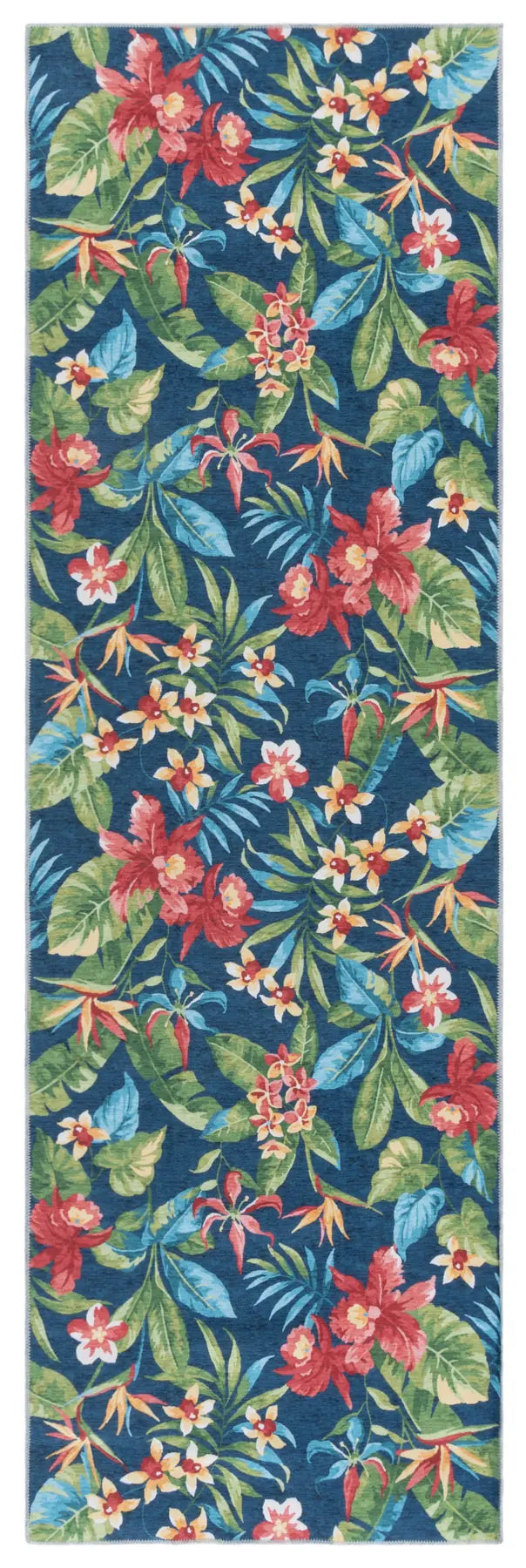 Safavieh Malibu 2'-6" x 8'-0" Rug in Dark Blue / Green