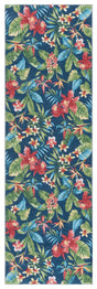 Safavieh Malibu 2'-6" x 8'-0" Rug in Dark Blue / Green