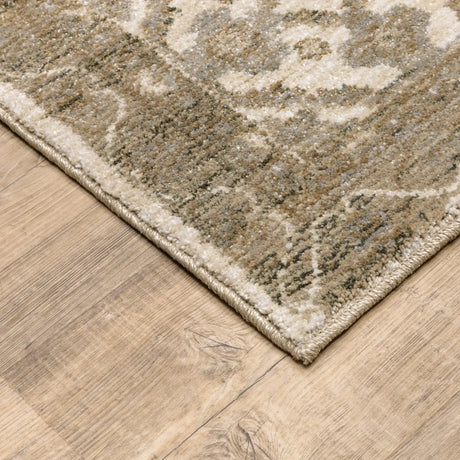 Oriental Weavers Sphinx Andorra 298C Beige / Ivory Rugs - corner detail