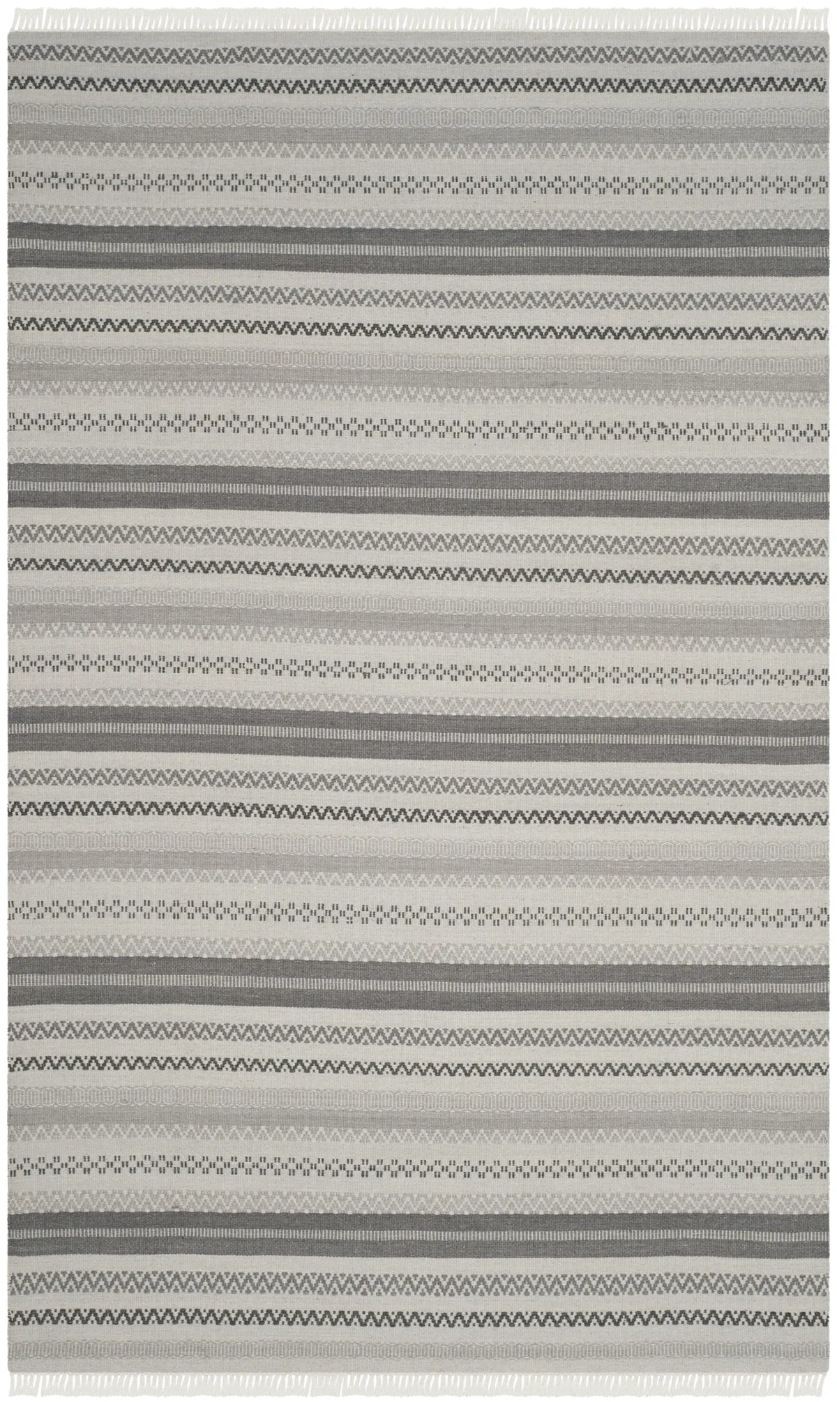 Safavieh Kilim 5'-0" x 8'-0" Rug in Grey