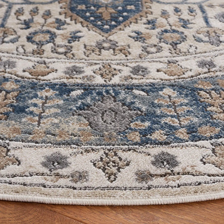 Safavieh Oregon 800 6'-7" x 6'-7" Rug in Beige / Grey