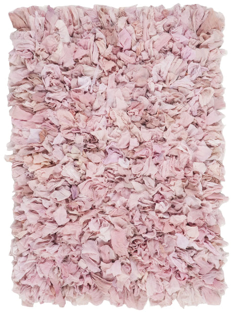 Safavieh Rio Shag 2'-6" x 4'-0" Rug in Light Pink