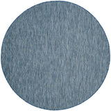 Safavieh Courtyard 10'-0" x 10'-0" Rug in Navy / Grey