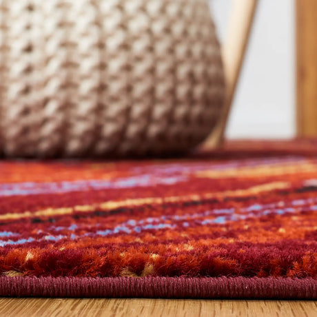 Safavieh Amsterdam 4'-0" x 6'-0" Rug in Red / Terracotta