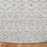 Safavieh Tulum 5'-0" x 5'-0" Rug in Ivory / Light Grey