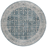 Safavieh Vintage Tabriz 6'-7" x 6'-7" Rug in Blue / Grey