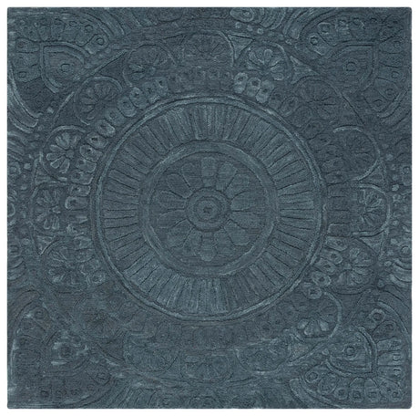 Safavieh Marquee 6'-0" x 6'-0" Rug in Dark Grey