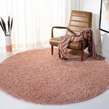 Safavieh August Shag 6'-7" x 6'-7" Rug in Rose