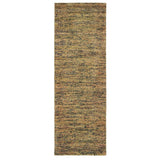 Oriental Weavers Sphinx Lucent 45906 Gold/ Green Rug - runner