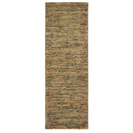 Oriental Weavers Sphinx Lucent 45906 Gold/ Green Rug - runner