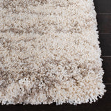 Safavieh Hudson Shag 4'-0" x 6'-0" Rug in Ivory / Beige