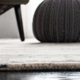 Safavieh Abstract 4'-0" x 6'-0" Rug in Charcoal / Ivory