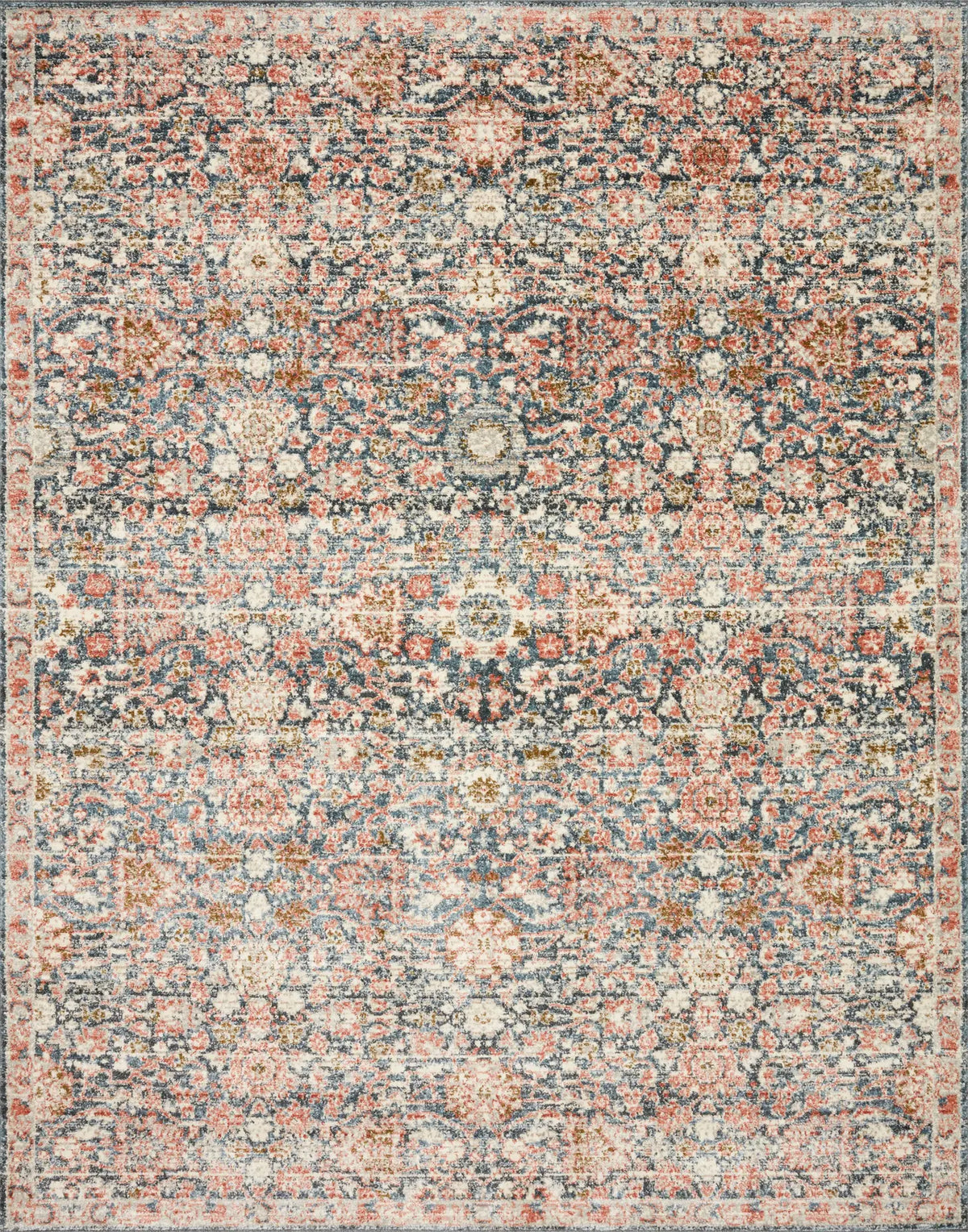 Loloi Saban Sab-03 Navy/Rust Rugs - main flat