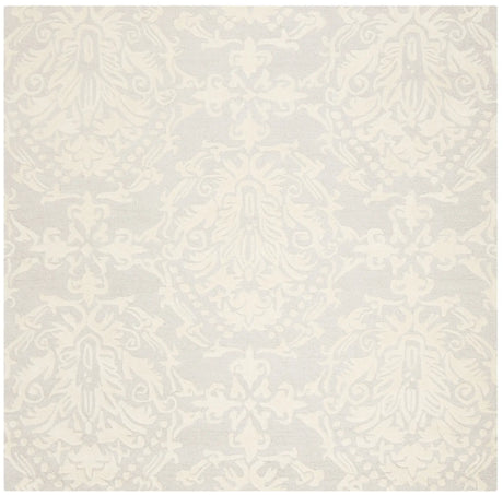 Safavieh Blossom 6'-0" x 6'-0" Rug in Light Grey / Ivory