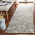 Safavieh Pine 2'-3" x 8'-0" Rug in Sage Green / Ivory
