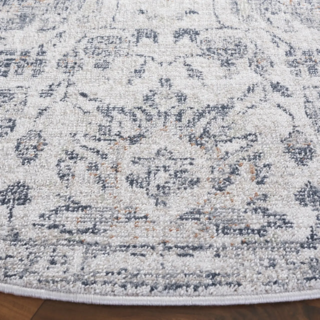 Safavieh Hunter 100 6'-7" x 6'-7" Rug in Ivory / Dark Grey / Sage
