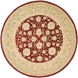Safavieh Anatolia 6'-0" x 6'-0" Rug in Red / Moss