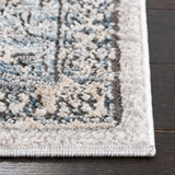 Safavieh Martha Stewart 4'-0" x 6'-0" Rug in Light Blue / Ivory