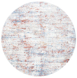 Safavieh Amelia 6'-7" x 6'-7" Rug in Ivory / Rust