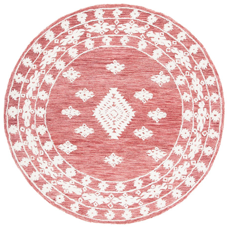 Safavieh Aspen 7'-0" x 7'-0" Rug in Rust / Ivory