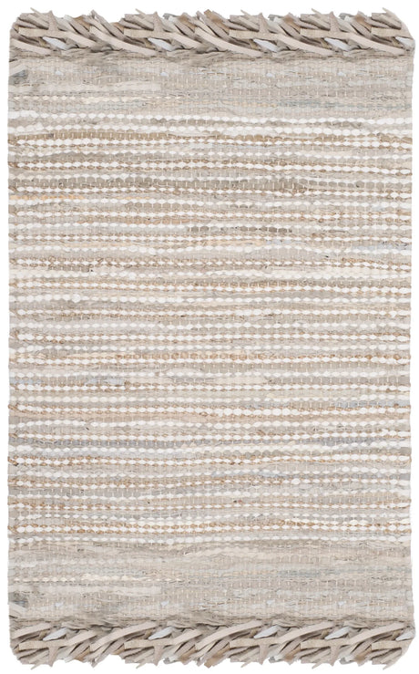 Safavieh Vintage Leather 2'-0" x 3'-0" Rug in Beige / Multi