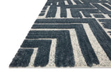 Loloi Hagen Hag-05 Blue/White Rugs - rug corner