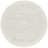 Safavieh Abstract 6'-0" x 6'-0" Rug in Grey / Ivory