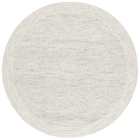 Safavieh Abstract 6'-0" x 6'-0" Rug in Grey / Ivory