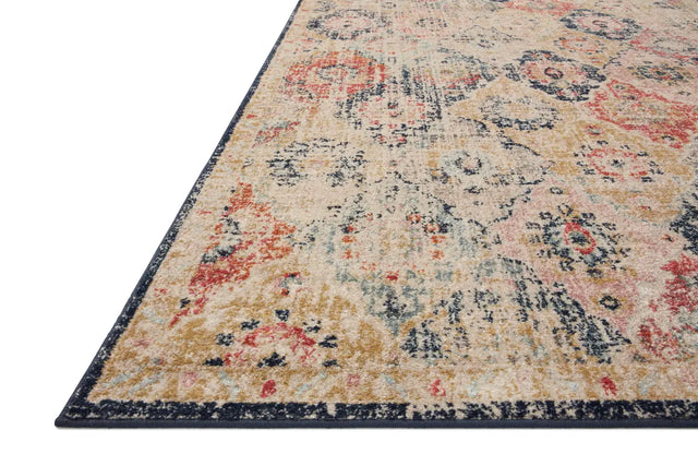 Loloi Jocelyn Joc-07 Khaki/Multi Rugs - rug corner