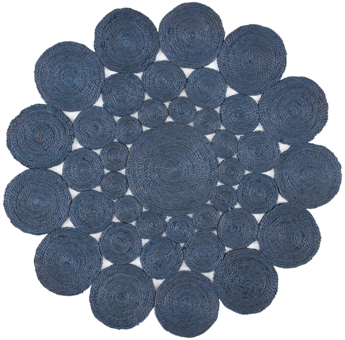 Safavieh Natural Fiber 5'-0" x 5'-0" Rug in Navy